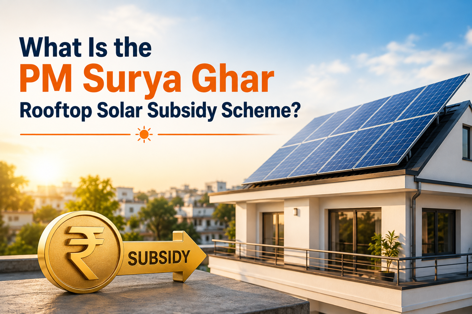 PM Surya Ghar rooftop solar subsidy scheme overview